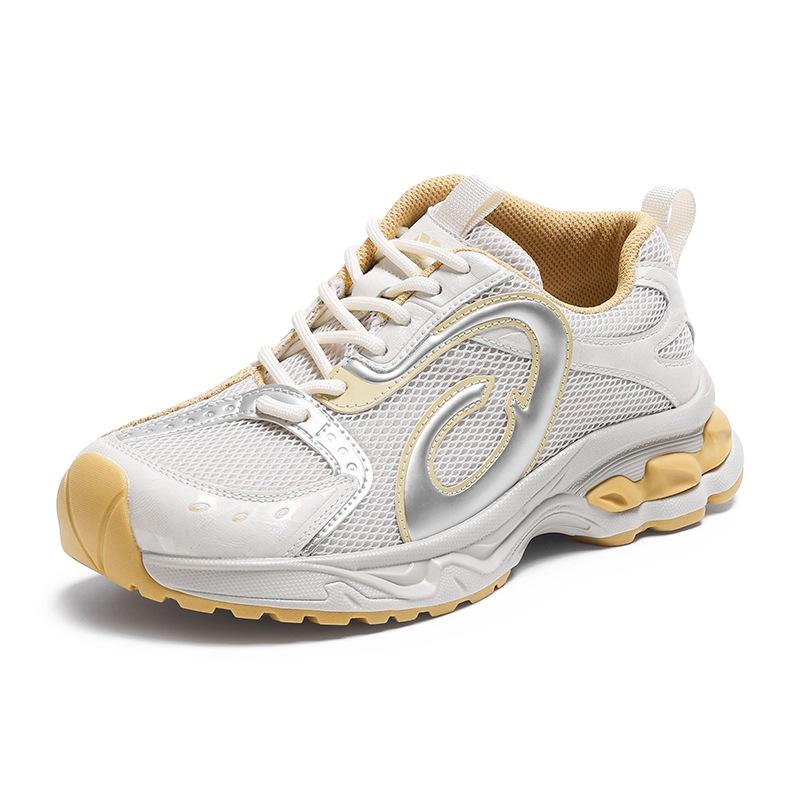 European station thick-soled heightened color matching dad shoes women's 2025 summer new sports and leisure outdoor running hiking shoes