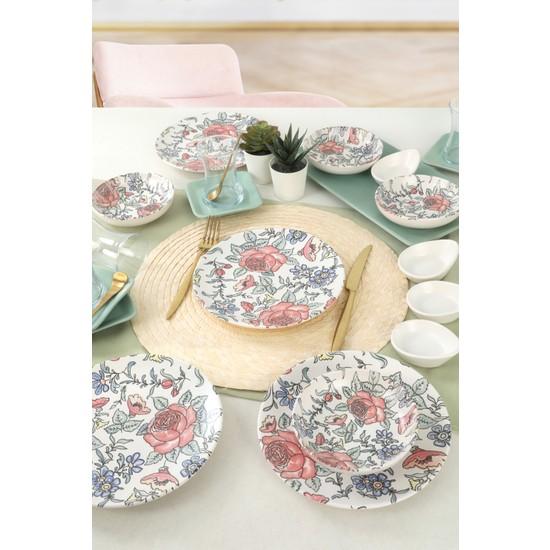 

Набор для завтрака Keramika Magnolia из 21 предмета на 4 персоны - 18235