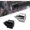Motorcycle Handlebar Bar End Cap Weight Slider CNC Aluminum Handle Bar Plug Replacement for Honda Goldwing GL 1800 CBR600RR CBR1000RR NC700X CB1100