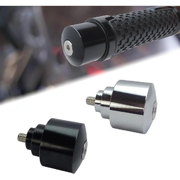 Motorcycle Handlebar Bar End Cap Weight Slider CNC Aluminum Handle Bar Plug Replacement for Honda Goldwing GL 1800 CBR600RR CBR1000RR NC700X CB1100