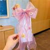 Elegant Pearl Tassel Headband & Bow Hair Clip Set for Girls