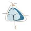Nordic Light Luxury Clock Fashion Deer Head Wall Clock Living Room Household Decoration