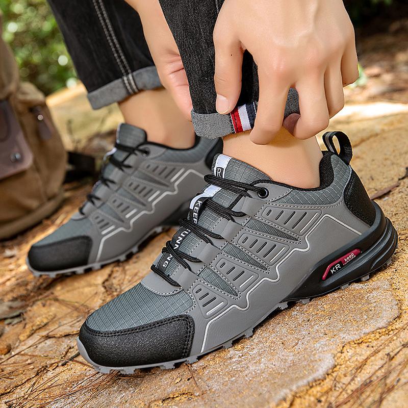 Waterproof Hiking Shoes Men's Outdoor Hiking Sports Shoes Mountaineering Camping Trainer Hunting Tactical Boots Bicycle Shoes Me