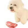 Simulation Squeaky Steak Dog Toy Bite - Resistant Chew Toy for Puppy Training Soft Carrot Animal Pet Supplies