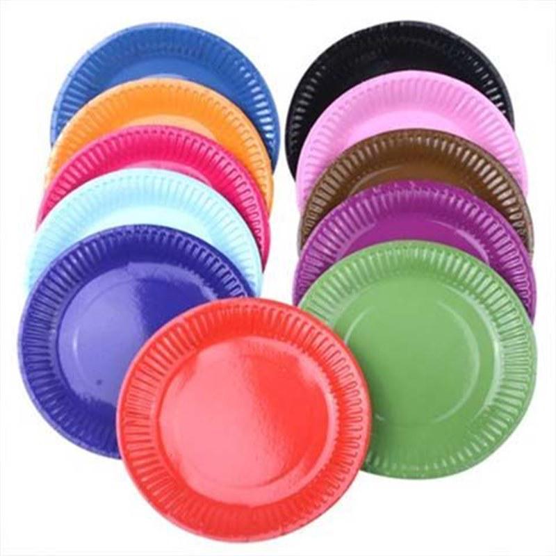 Disposable DIY Painting Plates for Kindergarten Art Activities