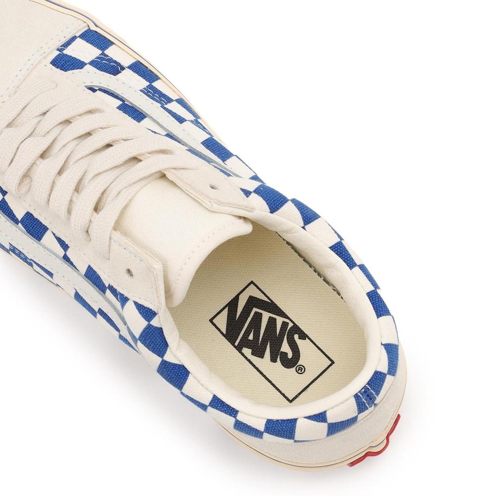 Vans Old School Chk Navy Marshm Vn000d7zfrp Chk Navy Marshm
