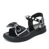 2025 Summer Soft Sole Korean Style Princess Sandals for Girls