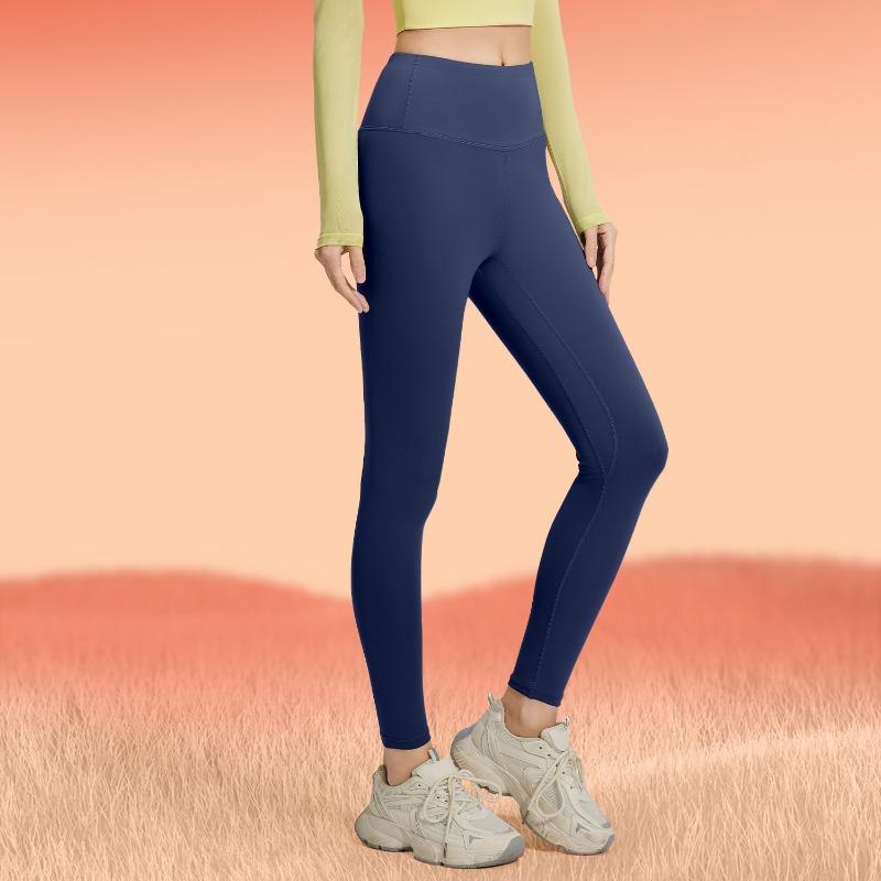 Juyitang Winter Velvet Thickened Yoga Pants, Belly Lift Buttocks, Windproof and Warm Sports Tight Fitness Pants