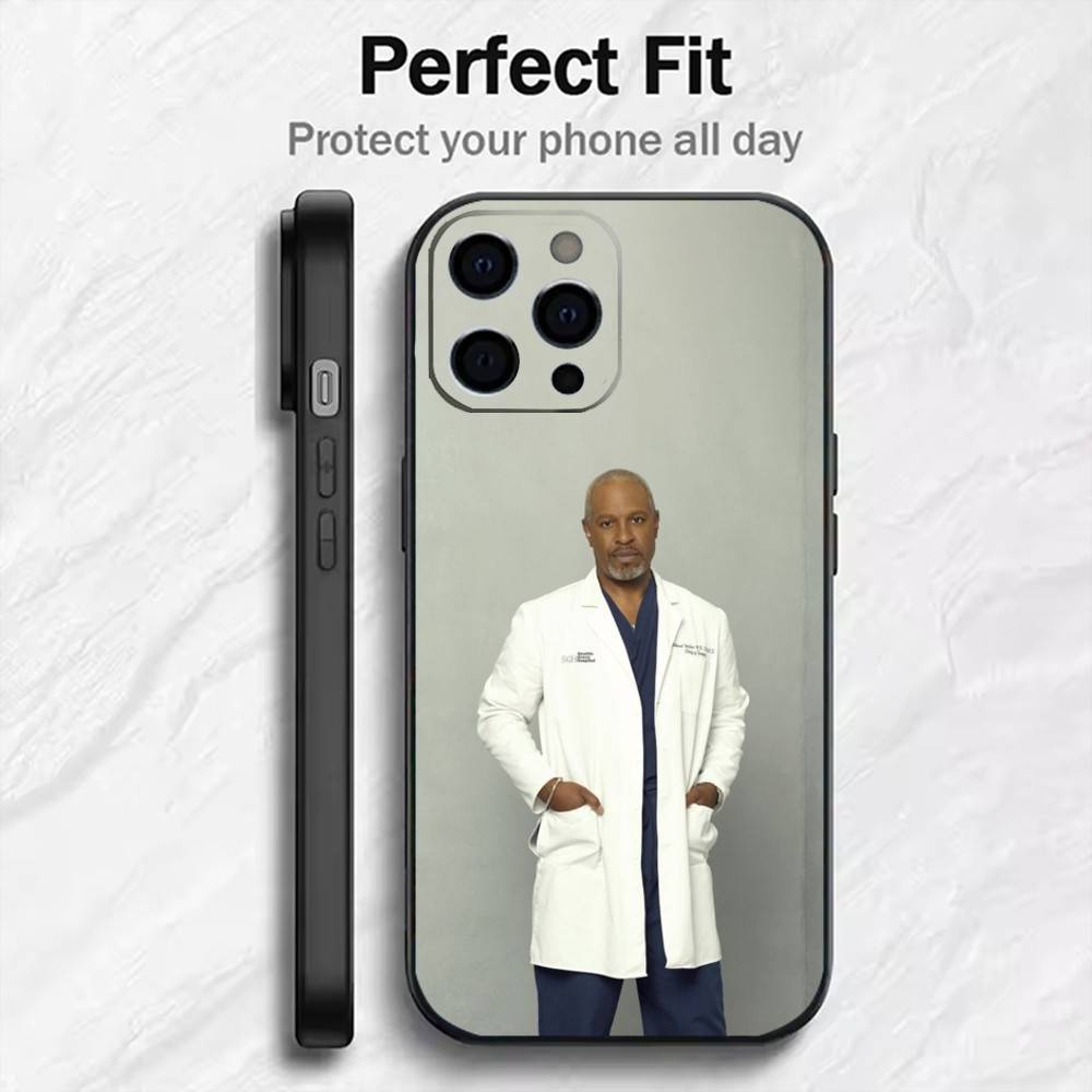 

Actors In G-Grey s A-Anatomy Phone Case For iPhone17,16,15,14,13,12 Plus,Max Soft Silicone Black Cover iPhone16pro