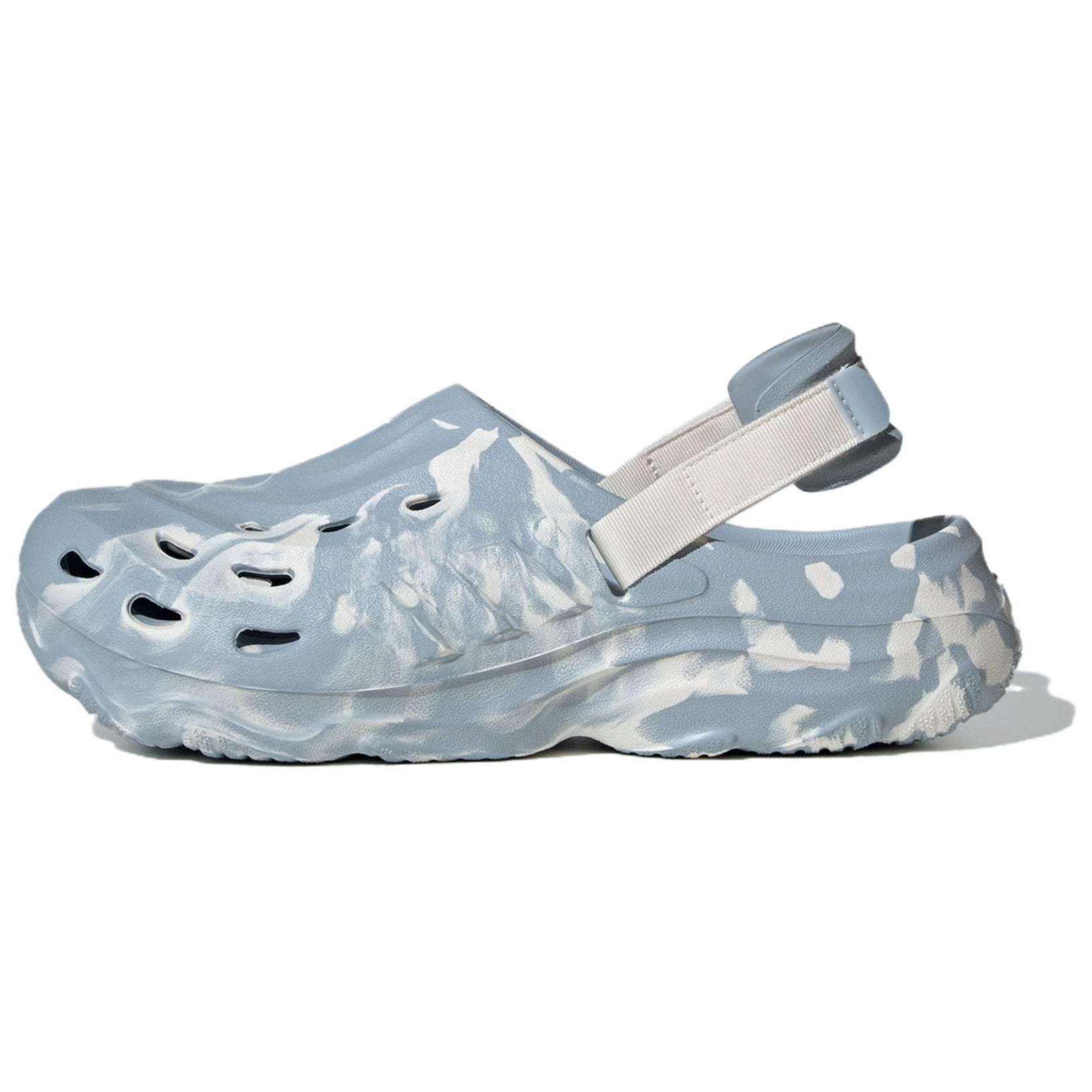 

Adidas Duramo Sandals Maxxclog Comfortable Simple Clogs Unisex Sandals Blue White JH6278 39⅓