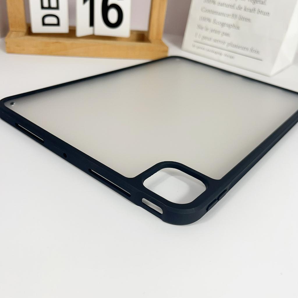 For iPad Pro 11 (2024) Case TPU+Acrylic+PC Matte Shockproof Tablet Cover