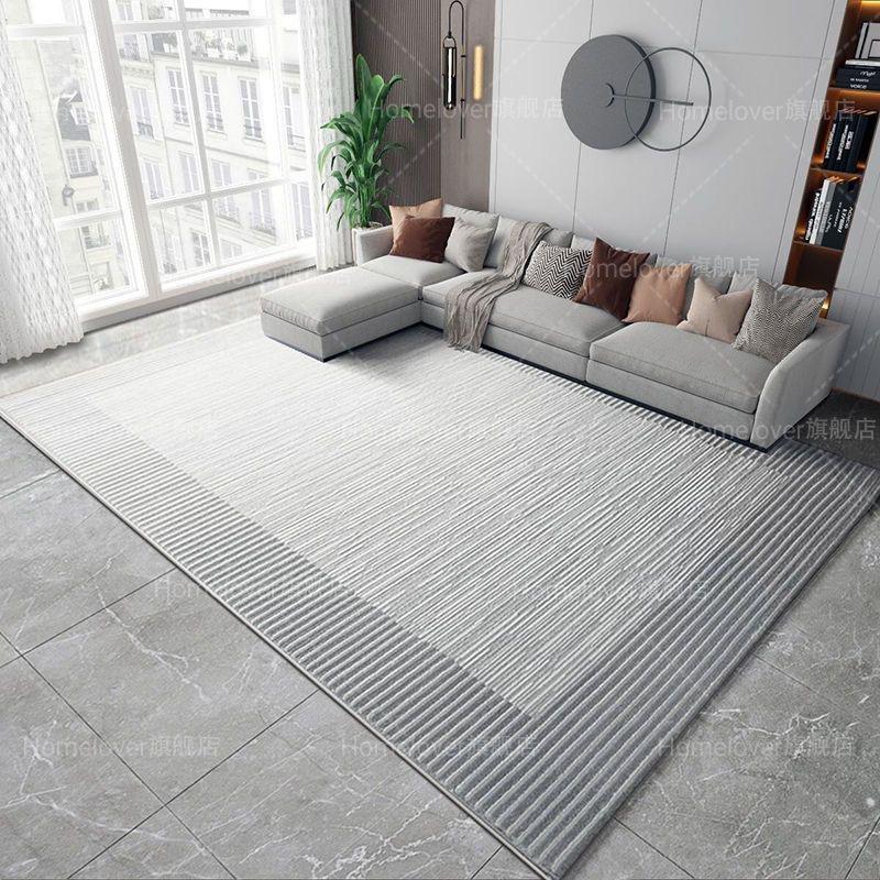 Deluxe Grey Carpet Living Room Decoration Home Bedroom Carpet Lounge Rug Entrance Door Mat Foot Area Rug Large Nordic Style