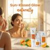 Herbs & Pure 20% Vitamin C Face Serum with 7% Glutathione for Glow + Vitamin C Sunscreen SPF 50 PA++++ Combo Gift Pack | Dark Spots, Even Tone, Su