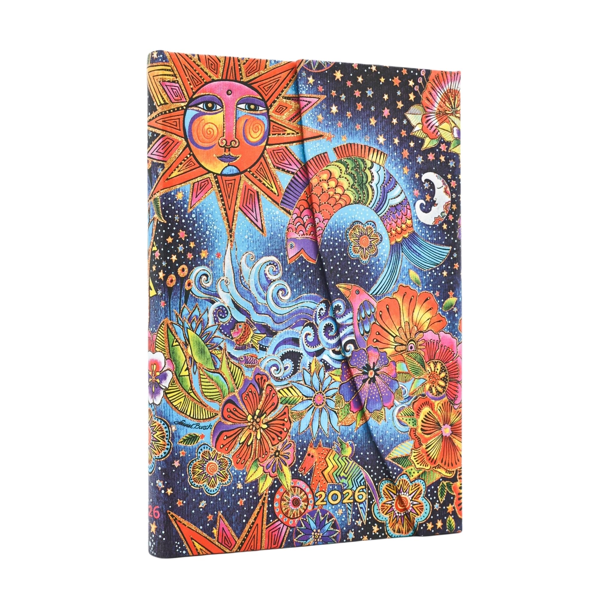 Paperblanks 2026 English Diary Hardcover Celestial Magic Mini DE0729-7
