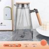 Ru Han 1.8L Acrylic Kettle with Grey Wooden Handle