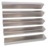 5PCS Heat Plate Replacement for Weber Spirit E310 S310 Grills 304 Stainless Steel Grill Flavor Bar Replacement Parts