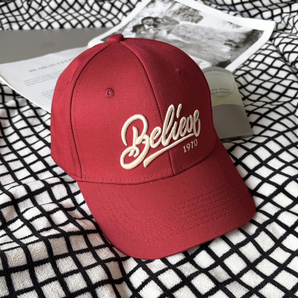 1Pc Embroidered Letter Classic American Baseball Caps For Women,Versatile Adjustable Bill Hip Hop Trucker Caps For Daily Wear