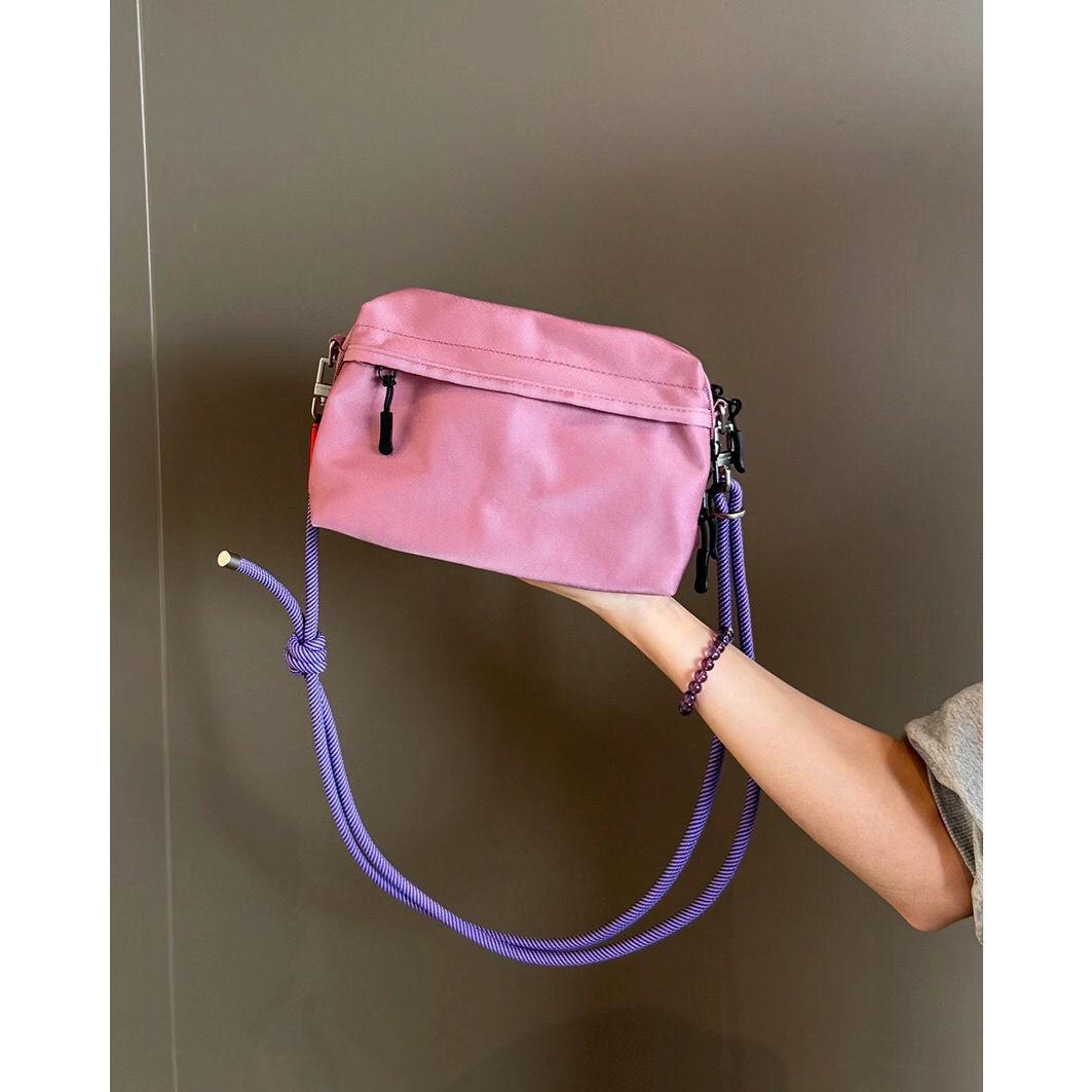 

Lightweight Nylon Crossbody Camera Bag for Women - Spring/Summer 2025 Casual Travel Style (A23) фіолетовий