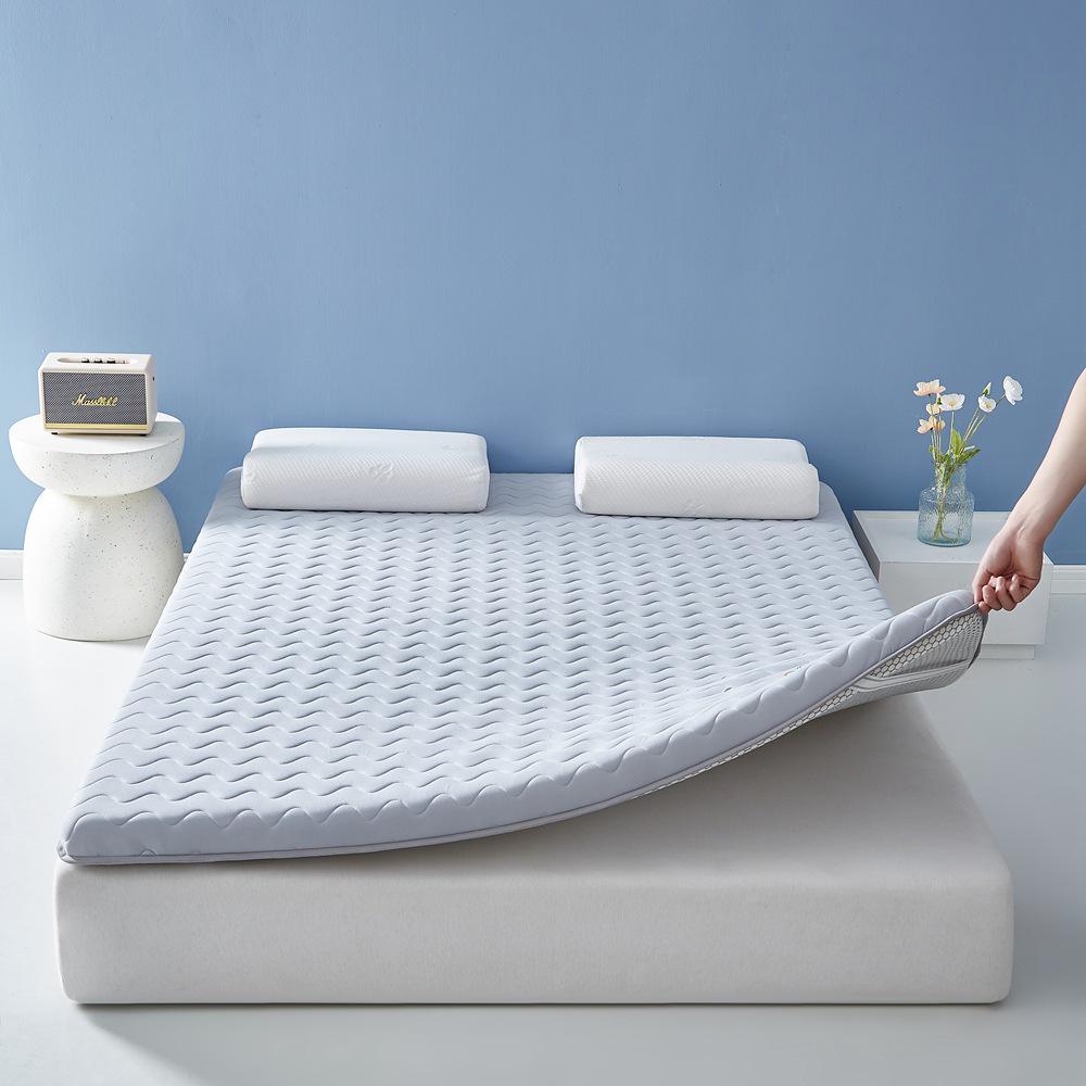 Luxury Double Soft Latex Mattress Pad for Dorms and Homes