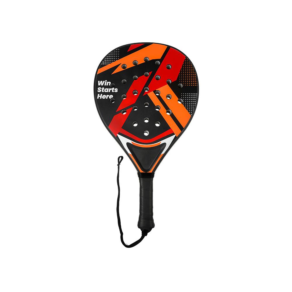 New Padel Racket Set ABS Material Lightweight Outdoor Sports Youth Physical Education Training G2 Grip