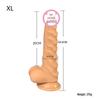 Unisex Realistic Textured Dildo and Anal Plug for Adult Massage and Sensual Exploration.