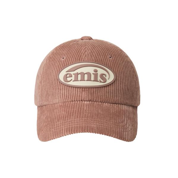 EMIS Gummipatch Cord Cap (Grün, Rosa, Aschblau, Beige, Braun, Marineblau, Schwarz)