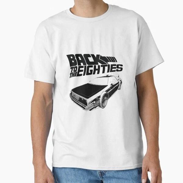 Back To The Eighties Classic Tshirt Made In Usaaus Tshirt S2xl S