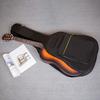 41 Inch Acoustic Guitar Bag Waterproof Rip-Stop Oxford Nylon Double Straps Padded Black Guitar Case Gig Backpack Musical Instrum