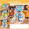 Adorable Llavero de Dinosaurio Doraemon Encanto de Dibujos Animados de Silicona Linda Para Bolsos y Regalos
