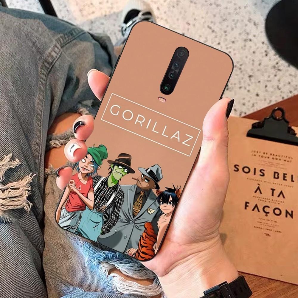 

G-Gorillaz Phone Case For Redmi 5 6 7 8 9 10 plus pro 6 7 8 9 A GO K20 K30 K40 pro plus F3 Fundas Redmi K40