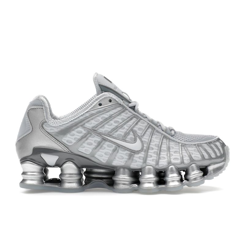 Nike Shox TL Chrome Women Sneakers Silver Pure-Platinum AR3566-003