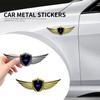 3D Metal Car Wing Embassy Body Side Pender Decoration Sticker Accessories For FOCUS Mondeo Fiesta Kuga Ecosport Fusion
