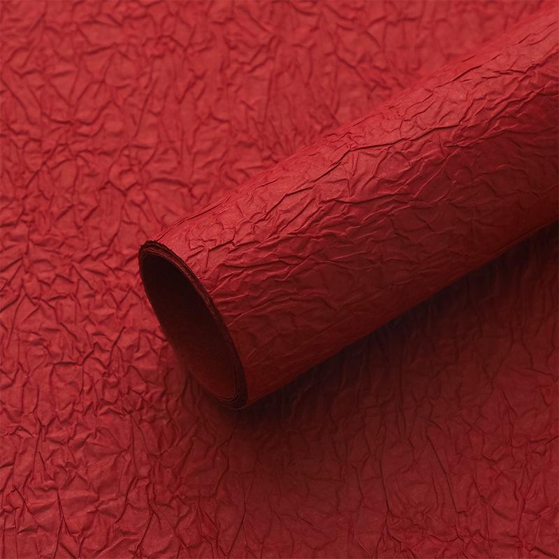 Premium Stone Pattern Pleated Wrapping Paper for Handmade Flowers and Florists