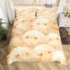 New Cute Farm Animals Duvet Cover King Size Cartoon Sheep Quilt Cover for Kids Boys Girls Teens Cute Animal Bed Set 3 Piece Set