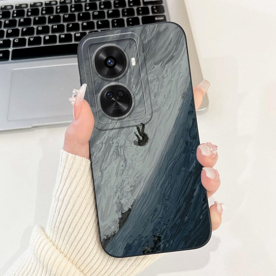 Für Huawei Nova 11 SE Hülle Süßer Hase Kaktus Cartoon Weiches Flüssigsilikon Stoßfeste Abdeckung Für Huawei Nova 12 SE BNE-LX1 Capa