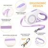 LED Light Retractable Dog Leash Automatic Telescopic Pet Leash With Flashlight For Night Safety Walking Large Medium Small Dogs