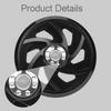 Engine Cooling Fan Cover CNC Design Lightweight Motorbike Temperature Accessory for Motorcycle Cooling Upgrade
