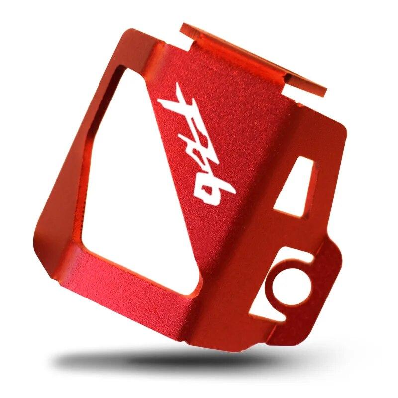 For Yamaha FZ6 FZ-6 FZ6R ZF6N  FAZER Aluminum Alloy Accessories Motorcycle Rear Brake Fluid Reservoir Protective Cover