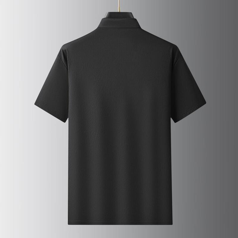 Herren Plus Size Freizeit Kurzarm Poloshirt