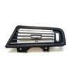 Vänsterstyrd Högerstyrd Främre Central Full Krom Luftkonditionering AC Ventilationsgaller Utloppspanelöverdrag För BMW 5-serie F10 F11 F18 520 521 523