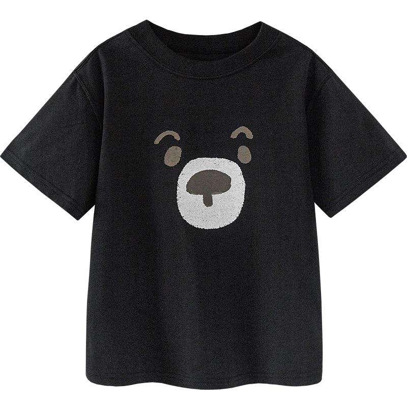 Minibala Kids  Bear Print Moisture-Wicking T-Shirt 160