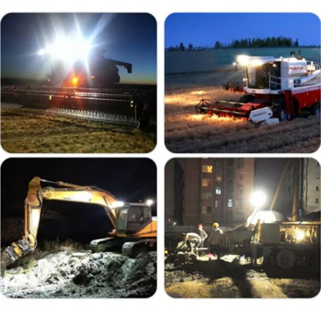Led Lamp For Car Roof For Tractor Halogen Panel Cree