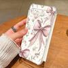 Pink Bowknots Pattern Case For Google Pixel 9 Pro XL 9A Shockproof TPU Silicone Clear Soft Cover