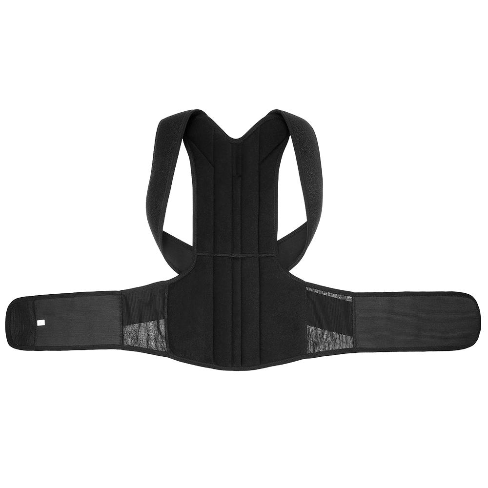 back brace with shoulder straps