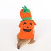 Breathable Pumpkin Dog Costume Orange Dog Hoodie Cute Pet Cosplay Costume  Pet Role-Playing