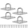 4 PCS Rhombus Heavy Duty Hammock Hanging Kit  For Indoor & Outdoor Hammocks and Swing Chairs