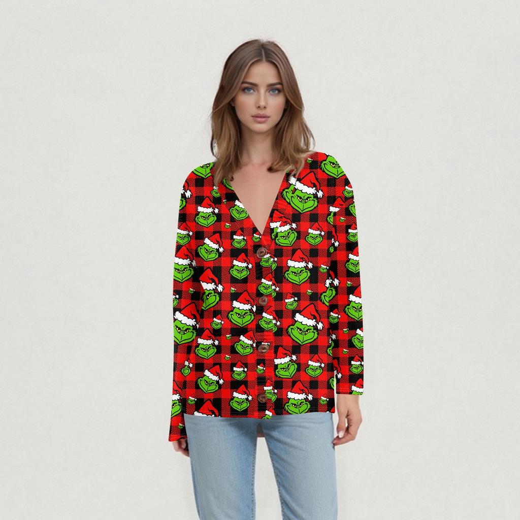 Women's Casual Everyday Tops Knitted Cardigan Jacket