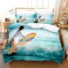 Luxury New 3D Print Surf Riding Comfortable Duvet Quilt Cover Pillowcase Bedding Set Children Bedroom Decoration Home Textile