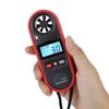 163 Handheld Digital LCD Portable Anemometer Wind Speed Meter Thermometer, Compact Wind Vane Ideal for Weather Enthusiasts, Fishing, and Industrial