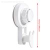 Vacuum Suction Cup Hooks - No Drill Adhesive Hanging Hooks Wall Hanger for Bathroom Kitchen Creative Space Saving Organizer